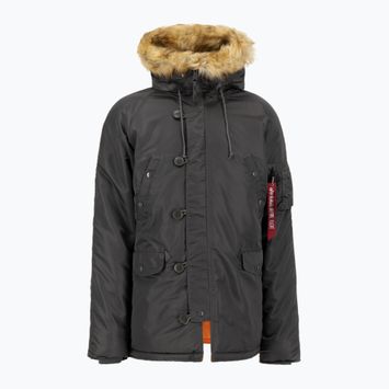 Giacca Alpha Industries da uomo N-3B VF grigio / nero