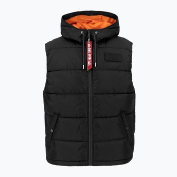 Alpha Industries con cappuccio FD nero da uomo