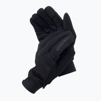 Guanti da sci Reusch Backcountry Touch-Tec nero/argento