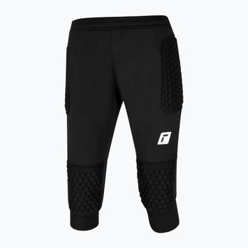 Pantaloni da portiere da bambino Reusch Contest 3/4 Short Advance Junior nero/argento