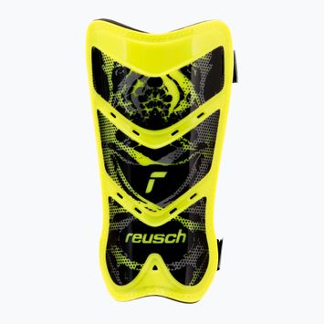 Reusch Shinguard Attrakt Lite parastinchi di sicurezza giallo/nero