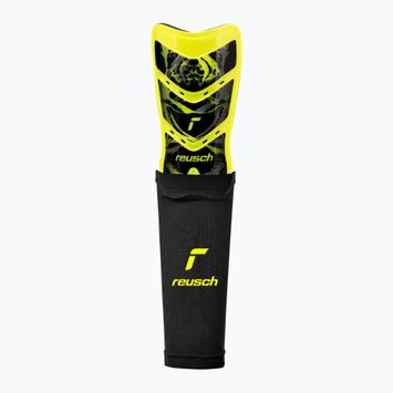 Reusch Shinguard Attrakt Supreme parastinchi di sicurezza giallo/nero
