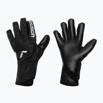 Guanti da portiere Reusch Attrakt Duo Strapless black/silver/black