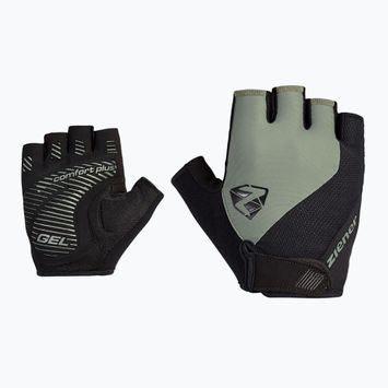 Guanti da ciclismo da uomo Ziener MTB Collby Gel verde pietra