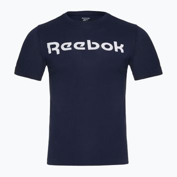 Maglietta Reebok Gs Linear Read Tee vecnav/bianco Uomo