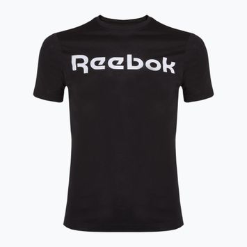 Uomo Reebok Gs Linear Read T-shirt nero/bianco