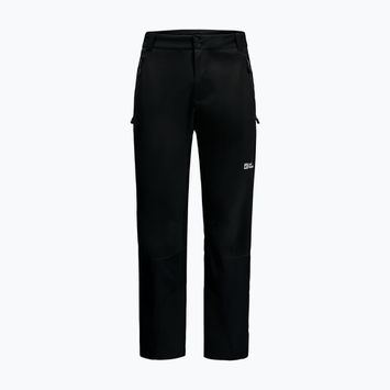 Pantaloni softshell Jack Wolfskin da uomo Alpspitze Tour nero