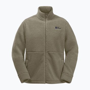 Felpa in pile Jack Wolfskin da uomo Felslicht anis