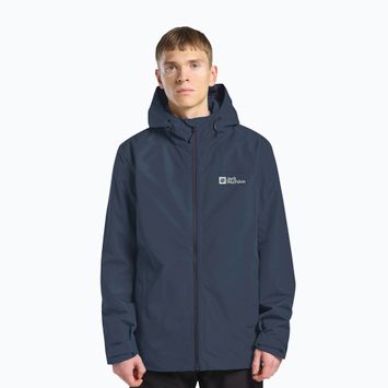 Giacca 3in1 da uomo Jack Wolfskin Taubenberg 3In1 midnight sky