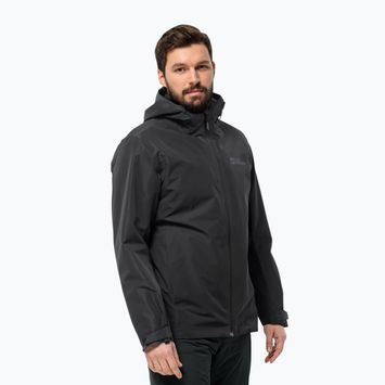 Jack Wolfskin giacca 3 in 1 da uomo Taubenberg 3In1 nero 6001