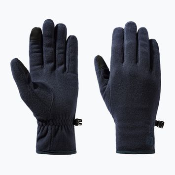 Guanti da trekking Jack Wolfskin Real Stuff blu notte