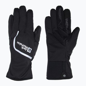 Guanti da ciclismo Jack Wolfskin Morobbia Light nero
