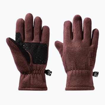 Guanti in pile Jack Wolfskin Guanti da trekking boysenberry