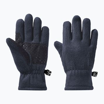 Guanti da trekking per bambini Jack Wolfskin Guanto in pile blu notte
