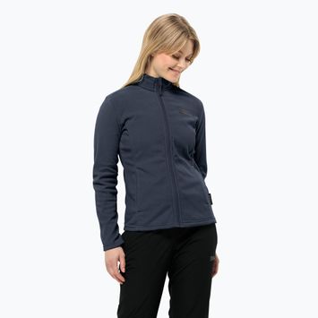 Felpa da trekking Jack Wolfskin Taunus Fz da donna