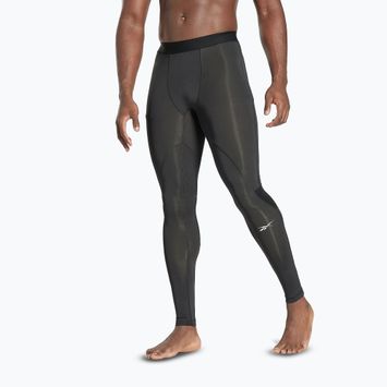 Reebok Workout Ready Compression leggings notte nero uomo