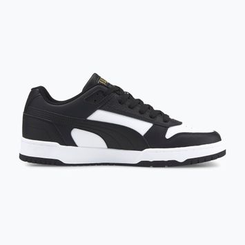 PUMA RBD Game Low scarpe puma nero / puma bianco / puma oro di squadra