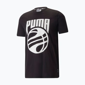 Maglietta da basket da uomo PUMA Posterize puma nero