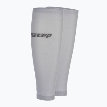 Fasce di compressione per polpacci CEP Ultralight carbon white da uomo