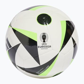 adidas Fussballiebe Club calcio bianco / nero / verde solare dimensioni 4