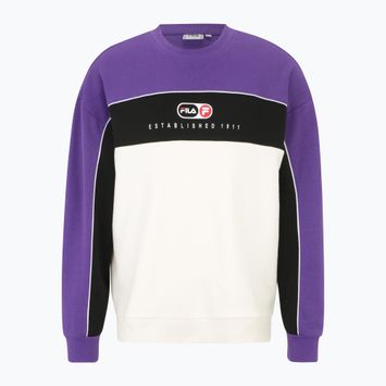FILA La Paz Crew Felpa uomo hellotrope/bianco antico/nero