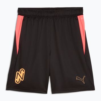 PUMA Neymar Jr pantaloncini da calcio da uomo puma nero / sunset glow