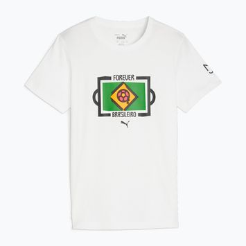 Maglia da calcio per bambini PUMA Neymar Jr Tee puma bianco