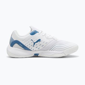 PUMA Solarflash III scarpa sportiva indoor puma bianco/blu horizon