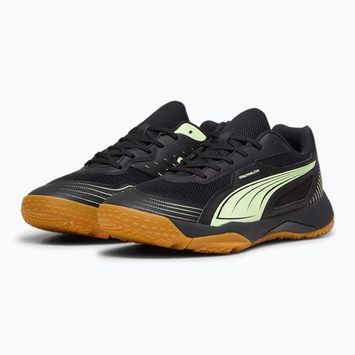 PUMA Solarflash III scarpa sportiva indoor puma nero/mela frizzante