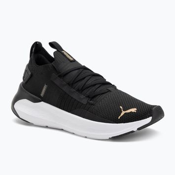 Scarpe da corsa da donna PUMA Softride Symmetry Fuzion puma nero/puma oro