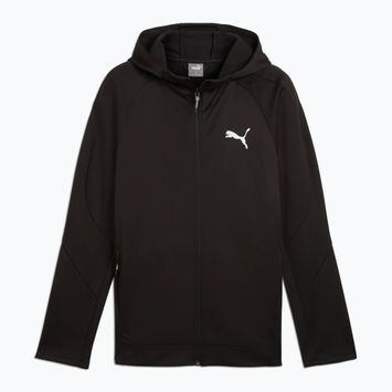 Felpa da uomo PUMA Evostripe Warm Hoodie FZ DK puma nero