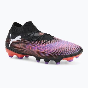 Scarpe da calcio da uomo PUMA Future 8 Pro FG/AG puma nero/puma bianco/rosso brillante