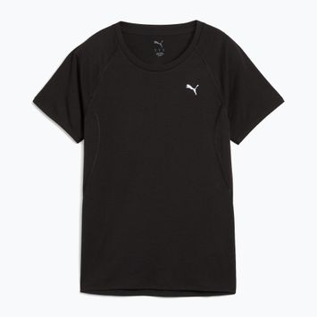 Maglietta da corsa da donna PUMA Run Velocity Tee Tri-Blend puma nero