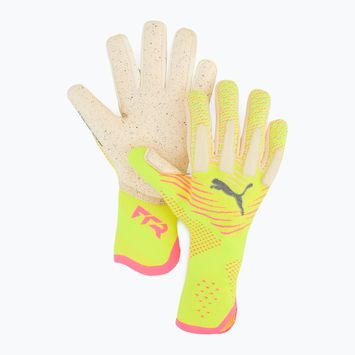 PUMA Future Ultimate NC guanti da portiere puma nero/rosso brillante/viola glimmer