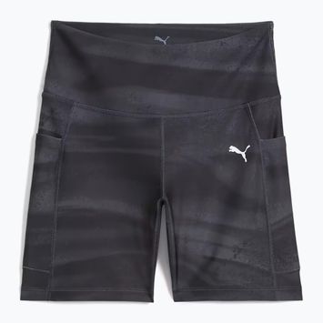 Pantaloncini da corsa da donna Puma Run Velocity 5" AOP Tight puma nero