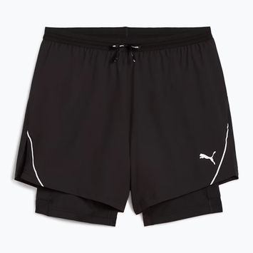 Puma Uomo Run Ultrawave 2IN1 5" pantaloncini da corsa puma nero