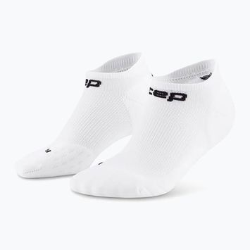 Calze a compressione CEP da uomo Run No Show 5.0 bianco