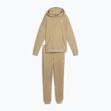 Tuta da donna PUMA Loungewear Suit TR prairie tan