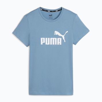 Maglietta PUMA ESS Logo Donna blu zen