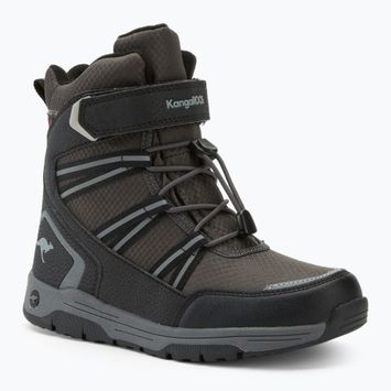 KangaROOS K-MJ Eldora EV RTX stivali da neve junior nero jet / grigio acciaio