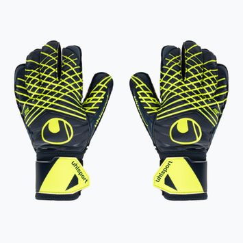 Uhlsport Prediction Soft Pro guanti da portiere nero/bianco/arancio fluo