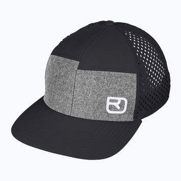 Cappello da baseball Ortovox Logo Air Trucker nero raven
