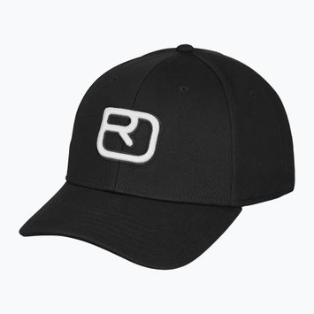 Cappello da baseball Ortovox Logo Flex nero raven