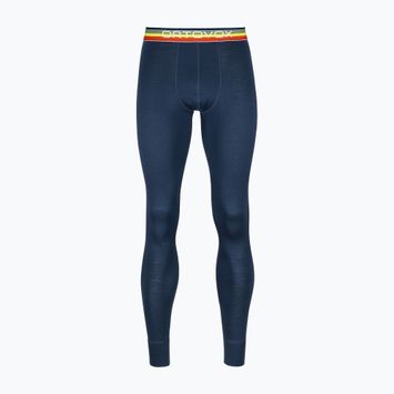 Pantaloni termici da uomo ORTOVOX 185 Rock'N'Wool Long deep ocean