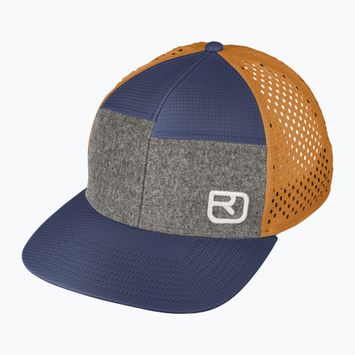 Cappello da baseball Ortovox Logo Air Trucker deep ocean