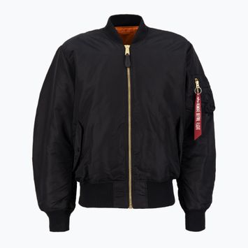 Giacca Alpha Industries MA-1 Heritage nera da uomo