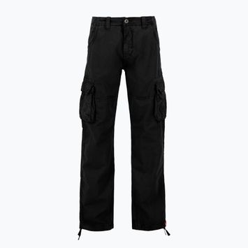 Pantaloni Alpha Industries da uomo Jet black