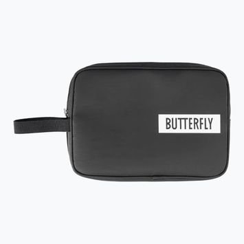 Copri racchetta da ping pong con logo Butterfly doppio nero