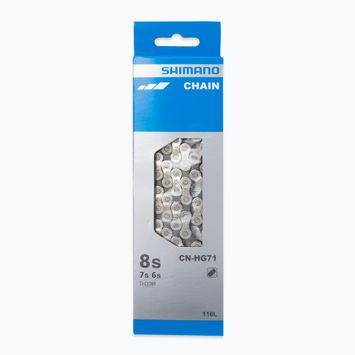 Catena Shimano CN-HG71 6/7/8rz 116 maglie argento