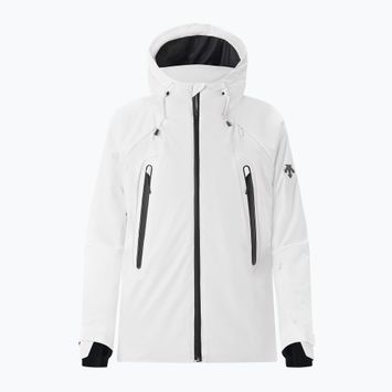 Giacca da sci da uomo Descente 3D Insulated super white2